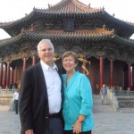 Bruce and wife Betty in Shenyang China around 2012
