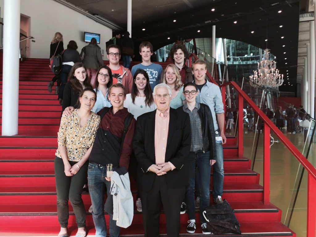 During a visit to Utrecht Univesity in the Netherlands
