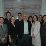 With California Council of Science and Technology Fellows at Sacramento in 2009.
