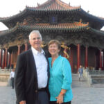 Bruce and wife Betty in Shenyang China around 2012