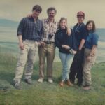 Alberts Family near Kilimanjaro, 1986.