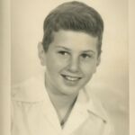 As a young boy.
