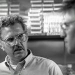 Bruce Alberts in his UCSF lab at Parnassus in the 1980s.