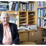 Bruce Alberts in his UCSF office