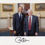 Receiving the National Medal of Science from President Obama at the White House on November