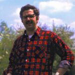 Bruce at Lab Picnic, Princeton, 1976.