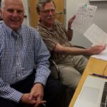 Working on a 20 year old paper with Ken Kreuzer in North Carolina