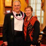 With wife Betty Alberts at the Vannevar Bush Award ceremony in DC